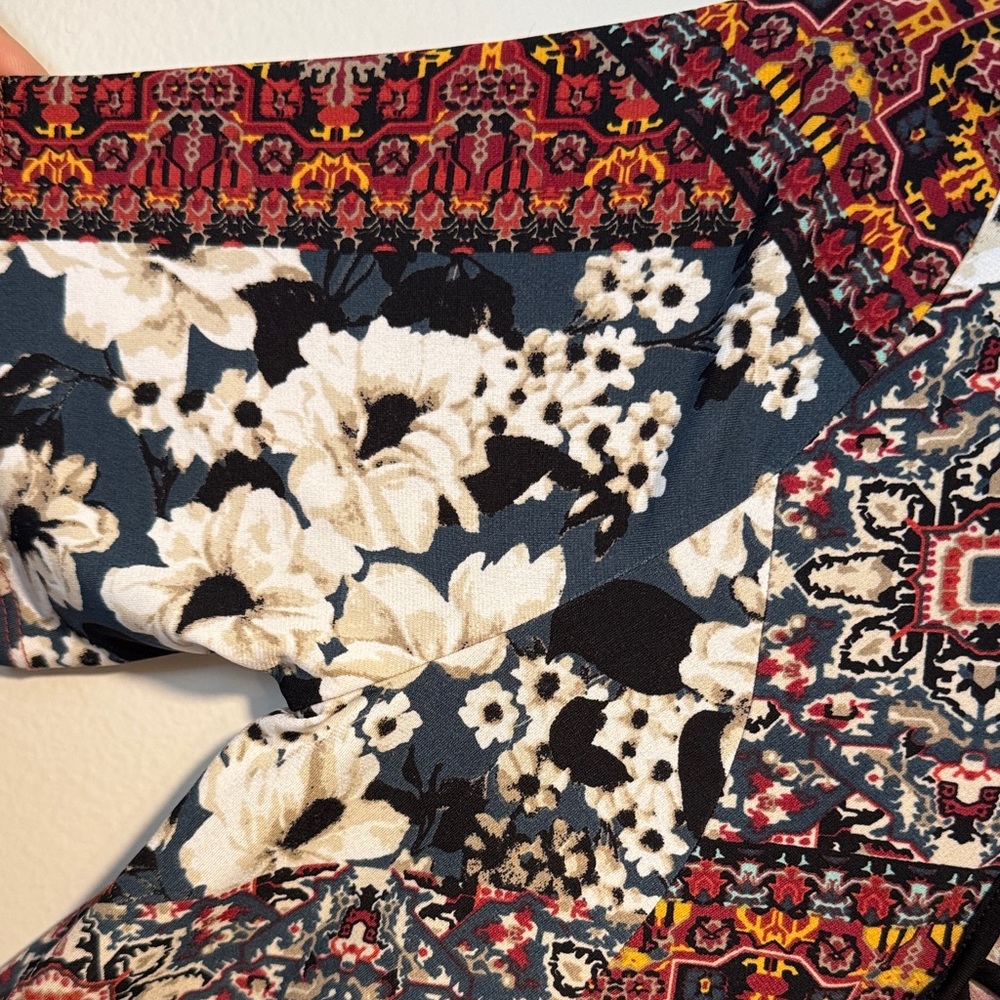 Bcbgeneration Multicolor Patchwork Mini Dress - image 3